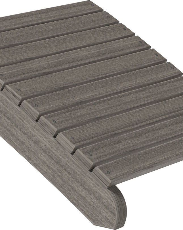 Deluxe Adirondack Footrest